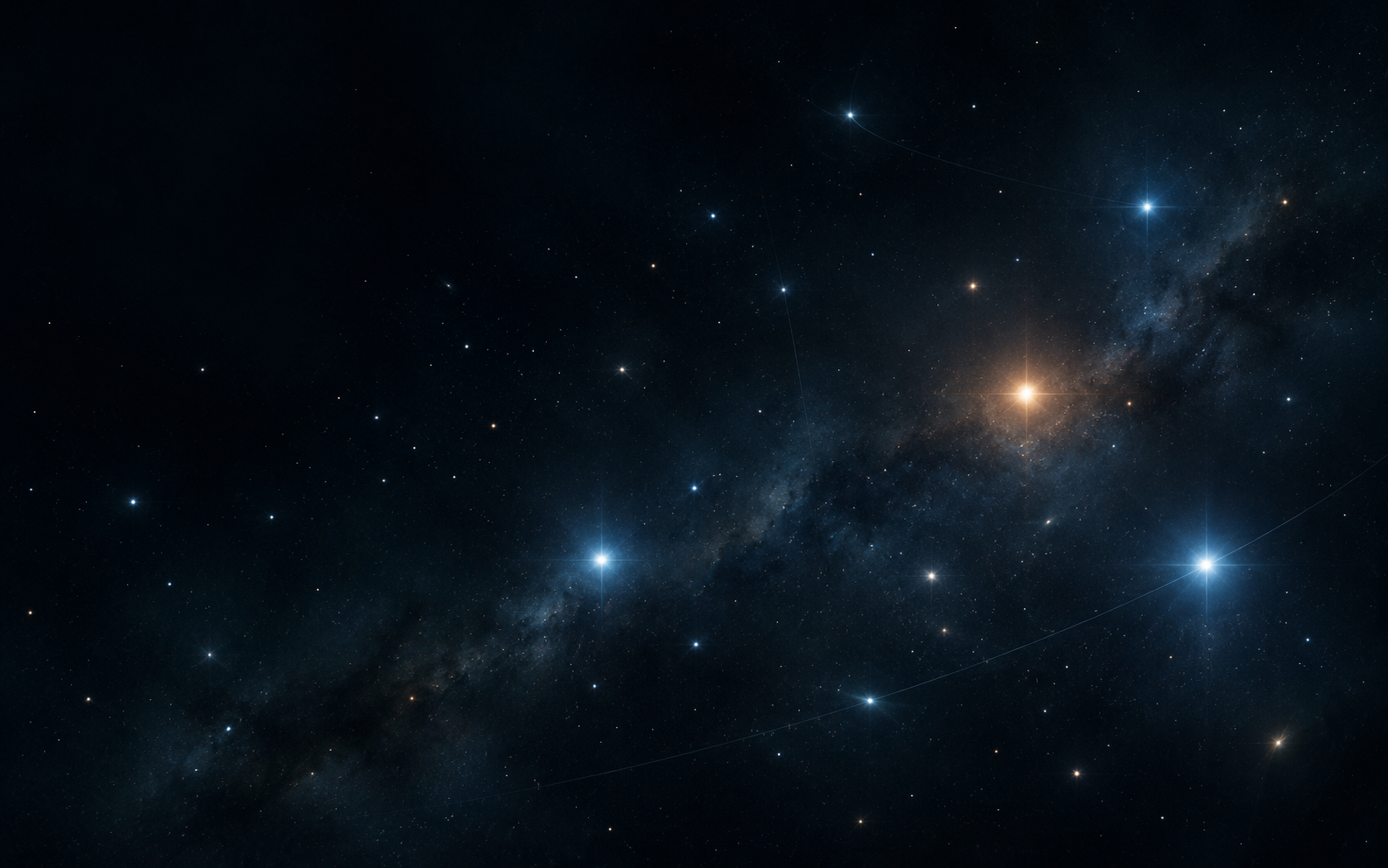 Original LUME editorial visualisation of stars at different apparent depths