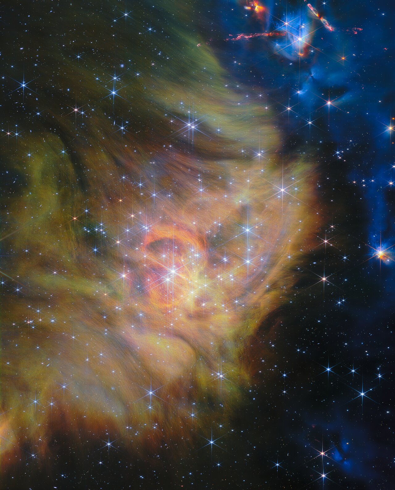 IC 348, observed by WEBB